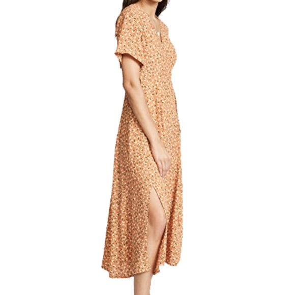 faithfull leila wrap dress